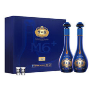 礼遇季、88VIP：YANGHE 洋河 梦之蓝 蓝色经典 M6+ 52%vol 浓香型白酒 550ml*2瓶 礼盒装