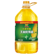 Plus会员，概率券:金龙鱼  食用油 非转基因 压榨甜香玉米胚芽油6.18L