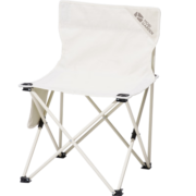 牧高笛（MOBIGARDEN）折叠椅 户外露营野餐超轻便携钓鱼椅露营椅 NX20665020 米白