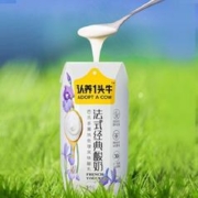 认养一头牛 常温法式酸奶200克*10盒*3箱