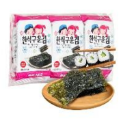 PLUS会员，需首购：Zek韩国进口 经典原味海苔5g*3包*3件