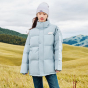 SNOW FLYING 雪中飞 短款立领 纯色羽绒服 颜色任选