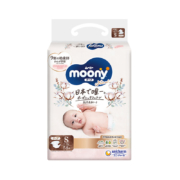 京东百亿补贴：moony 尤妮佳 皇家系列婴儿纸尿裤 小号 S58片(4-8kg)