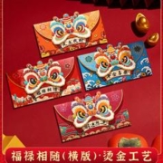 启画堂 炫彩烫金龙年红包 1个装 随机款式