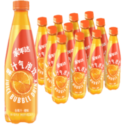 百事可乐 美年达 Mirinda橙味 果汁气泡饮 碳酸饮料 汽水 450ml*12瓶 整箱