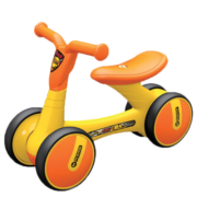 乐的（Luddy）儿童平衡车学步车可坐可滑行防侧翻减震降噪滑步车玩具周岁礼物 1006小黄鸭