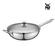WMF 福腾宝 德国福腾宝家用不锈钢炒菜锅无涂层少油烟燃气电磁炉通用 32CM金刚炒锅系列
