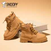 SNOOPY 史努比 儿童加绒马丁靴 多款可选