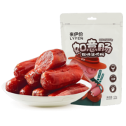 来伊份 碳烤迷你肠125g烧烤味 办公室休闲零食开袋即食小香肠肉枣