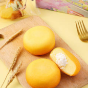 三只松鼠 泡芙蛋糕400gx3箱营养早餐面包糕点奶油夹心零食
