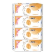 ABC 汉方纯棉日用迷你卫生巾超薄大姨妈巾 240mm*12片*4包