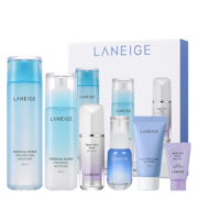 兰芝（LANEIGE）水乳隔离精华套装 (水乳+隔离40ml+精华30ml洁面)  生日礼物
