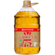 鲁花 食用油 5S压榨 高油酸花生油6.09L 油酸含量大于75%