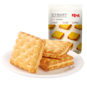 百草味 芝士夹心饼干100g *10件