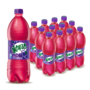 Plus会员、概率券: 美年达 葡萄味汽水 900ml*12瓶 整箱装