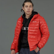 Marmot 土拨鼠 秋冬男700蓬羽绒服鹅绒户外防风保暖轻量外套 大红色6277 M 欧码偏大