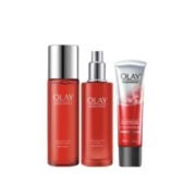 OLAY 玉兰油 大红瓶水乳套装化妆护肤品胜肽抗皱紧致保湿