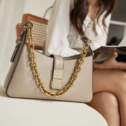 CHARLES & KEITH 女士手提包 CK2-20781463 沙色 中号