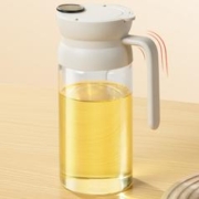 30日0点、轻松掌控油量：京东京造 抗菌油壶 550ML
