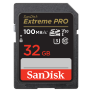 闪迪（SanDisk）32GB SD存储卡 U3 C10 V30 4K 至尊超极速版内存卡 读速100MB/s 写速90MB/s 捕捉4K超高清