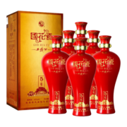 西凤酒 国花瓷5年  45度 500ml*6瓶 整箱装 凤香型白酒 送礼礼品