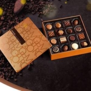 日本进口顶级伴手礼，morozoff 摩洛索夫 坚果巧克力金属礼盒装 24颗