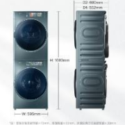 预售、PLUS会员：Midea 美的 10公斤 洗烘套装 滚筒洗衣机全自动+热泵烘干机 MG100SAIR+MH100IAIR5