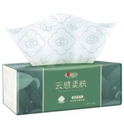心相印 抽纸 云感柔肤纸巾 真M码3层100抽*24包（整箱销售）