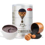 燕之坊 核桃芝麻奇亚籽粉500g（黑芝麻奇亚 五谷杂粮早餐禅食代餐粉 ）