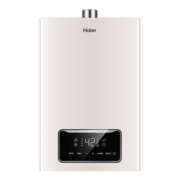海尔（Haier）出品统帅燃气热水器天然气家用双算法恒温高抗风即热式水气双调直流变频风机智能ECO节能热水器 【一厨一卫】咨询享底价-恒温LVS12升 主推款