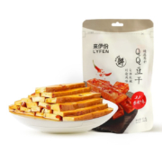 来伊份 素肉系列 QQ豆干(香辣味) 125g*12袋（专区任选12件）