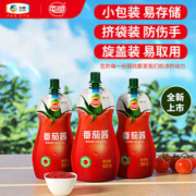 屯河 中粮番茄酱100g小袋装西红柿酱意面酱烘焙番茄膏新疆调味酱 番茄酱100g*3袋