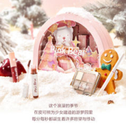 礼遇季：Pink Bear 皮可熊圣诞游梦园礼盒（唇釉#L725 糖烤姜饼+粉雾唇釉#G425 甜吻苹果+小世界七色眼影#05 瞌睡小剧场+ 趣味涂鸦眼线胶笔#11 浅棕色）