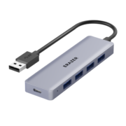 联想（lenovo）异能者USB3.0分线器拓展坞扩展坞转千兆网口笔记本网线转接头RJ45接口转换器适用苹果华为联想