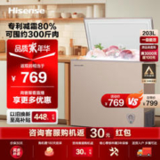 Hisense 海信 BD/BC-203NUD 冰柜 203L