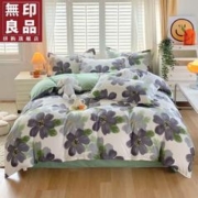 MUJI 無印良品 床品套件 花溪 1.8m床单四件套