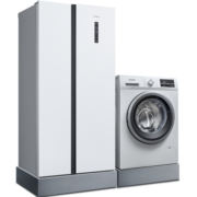 西门子(SIEMENS) 502升超薄大容量囤货+10kg洗 冰洗套装以旧换新KA50NE20TI+WM12P2602W(附件商品仅展示)