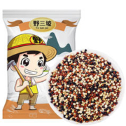 限移动端、京东百亿补贴：野三坡 三色藜麦 红白黑黎麦米青海藜麦米五谷杂粮粗粮米饭伴侣 三色藜麦500g/袋