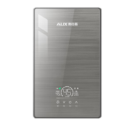 奥克斯(AUX) 即热式电热水器 7000W-8500W速热热水器 竖立式恒温变频功率可调四季模式磁化活水 7000W 星空灰 赠两条水管+漏电开关 包安装 包安装