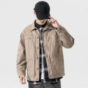 WEISSVEYRON 日系潮牌痞帅多口袋工装夹克
