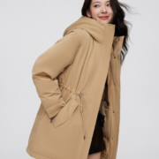 BOSIDENG 波司登 派克服工装羽绒服女