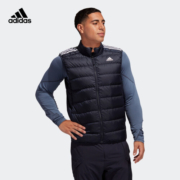 adidas阿迪达斯轻运动男装休闲600蓬修身户外保暖鸭绒羽绒马甲 传奇墨水蓝 A/L