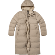THE NORTH FACE 北面 羽绒服男女款户外550蓬中长款羽绒外套81P7 CEL/卡其色 XXL