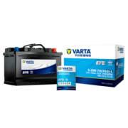 瓦尔塔（VARTA）汽车电瓶蓄电池启停EFBH6迈腾速腾途观途安奇骏明锐逍客轩逸探岳