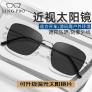 JingPro 镜邦 1.60MR-8近视/偏光太阳镜（含散光）+时尚GM同款镜框多款可选