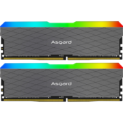 阿斯加特（Asgard）16GB(8Gx2)套装 DDR4 3200频率 台式机内存条 RGB灯条-炫彩灯效/W2