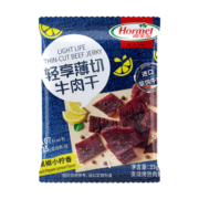 荷美尔（Hormel） 牛肉干轻享薄切牛肉干肉脯休闲零食健身牛肉手撕风干牛肉干 黑椒青柠35g*10