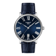 天梭（TISSOT）瑞士手表 卡森臻我系列腕表 石英男表送男友T122.410.16.043.00