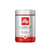 ILLY意大利原装进口 illy意利黑咖啡 意式浓缩 中度烘培咖啡粉250g/罐