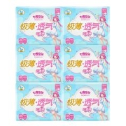 88VIP会员：SPACE7 七度空间 少女极薄透气绵柔夜用卫生巾姨妈巾量多日用275mm30片